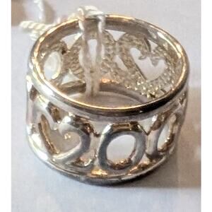 NWT VIntage Deadstock 925 Sterling Silver The Millennium Heart Y2K Ring Size 8